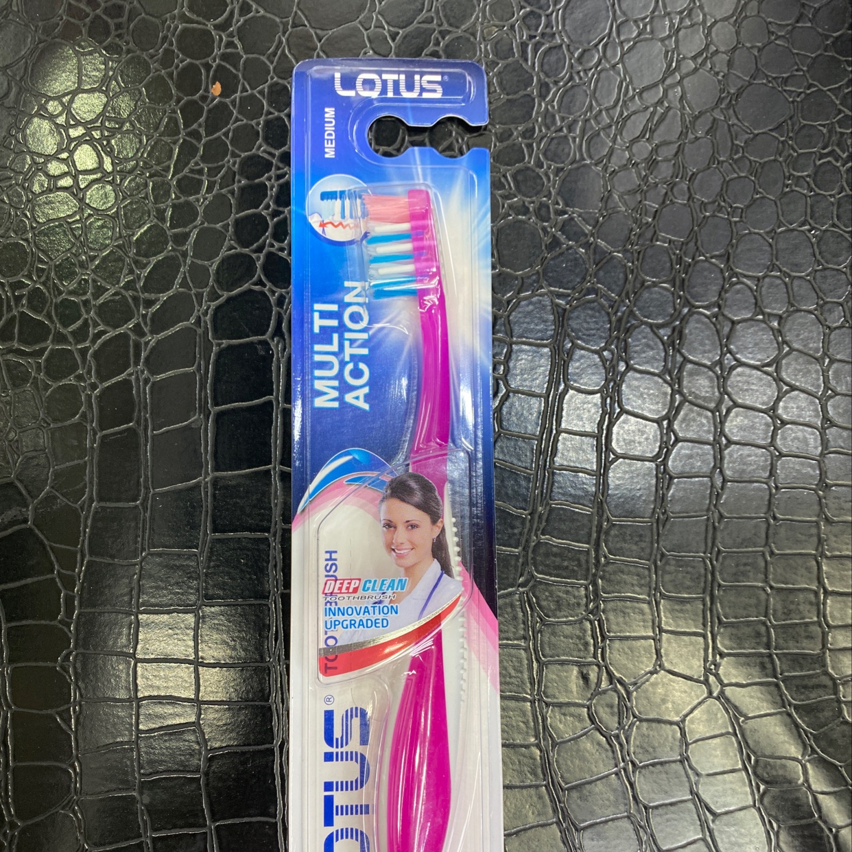 Cross Bristled Toothbrush