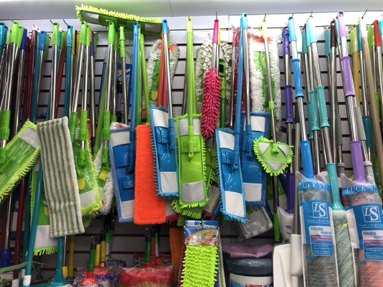 拖把、拖布桶实物图