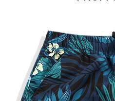 Beach Pants Men Quick Dry Loose Can Be Launched Seaside Large Size Swimming Trunks Sexy Flower Shorts Seaside Holiday Trend Brand Specification drawing