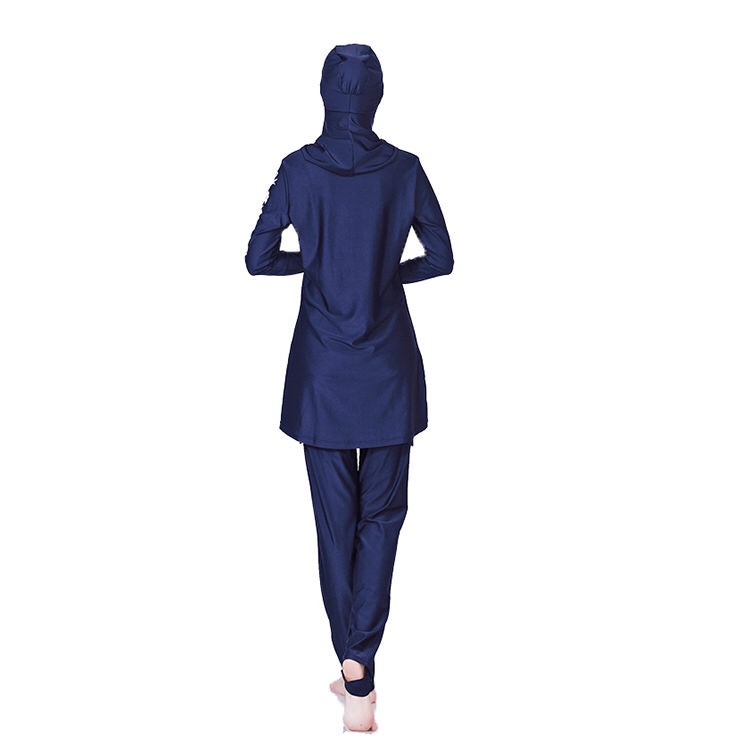 New Muslim Swimsuit Conservative Swimsuit Swimsuit Women's Swimsuit Belly Hot Spring Student Female Covered Swimsuit Specification drawing