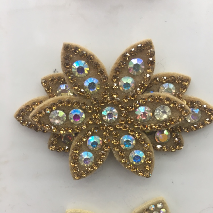 Decorative Floral Mesh Rubber Clothing Accessories details Picture