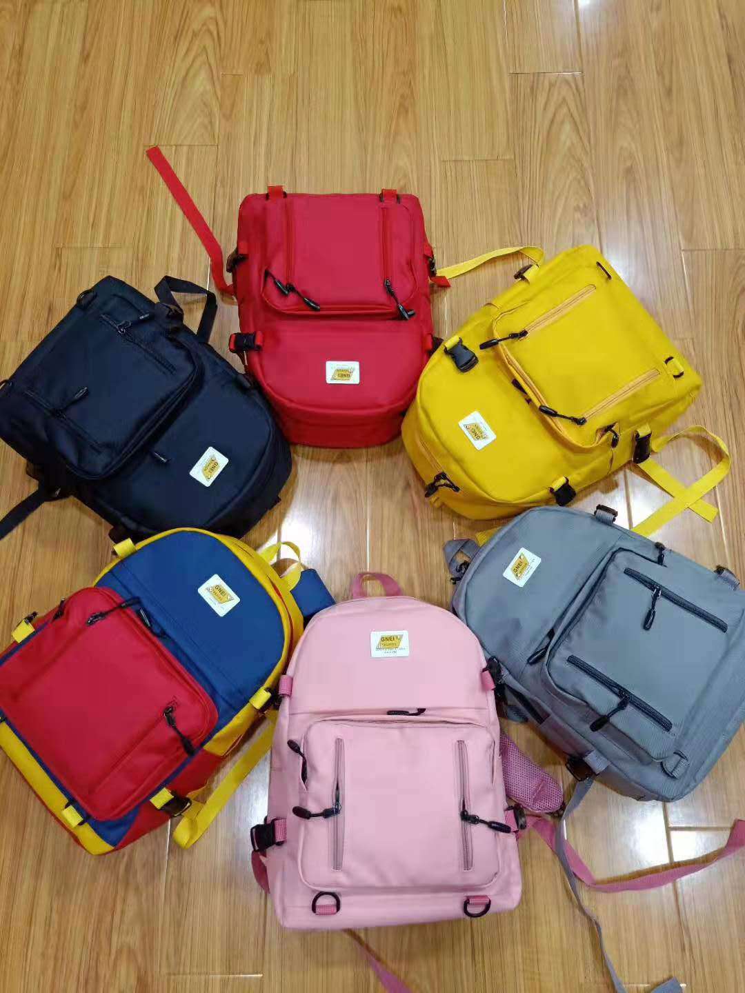 2020 new fashion junior high school boys and girls backpacks thumbnail