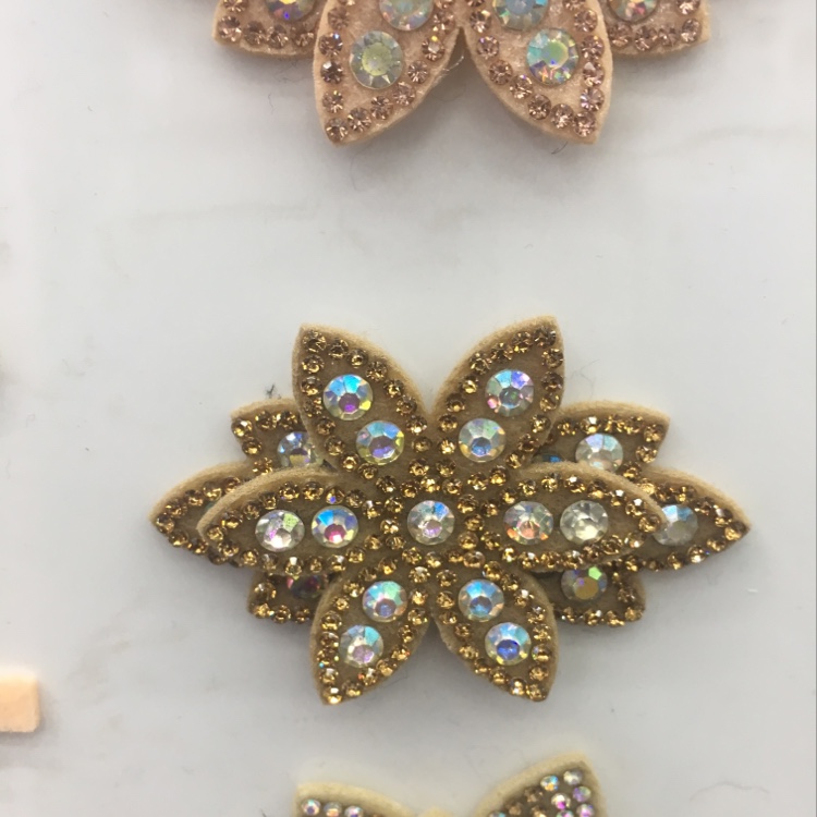 Decorative floral mesh rubber clothing accessories thumbnail