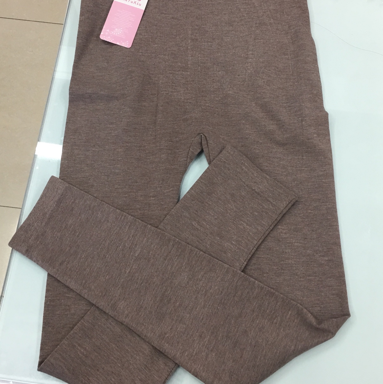 Autumn And Winter Women's Brown Leggings Women's New Warm Leggings