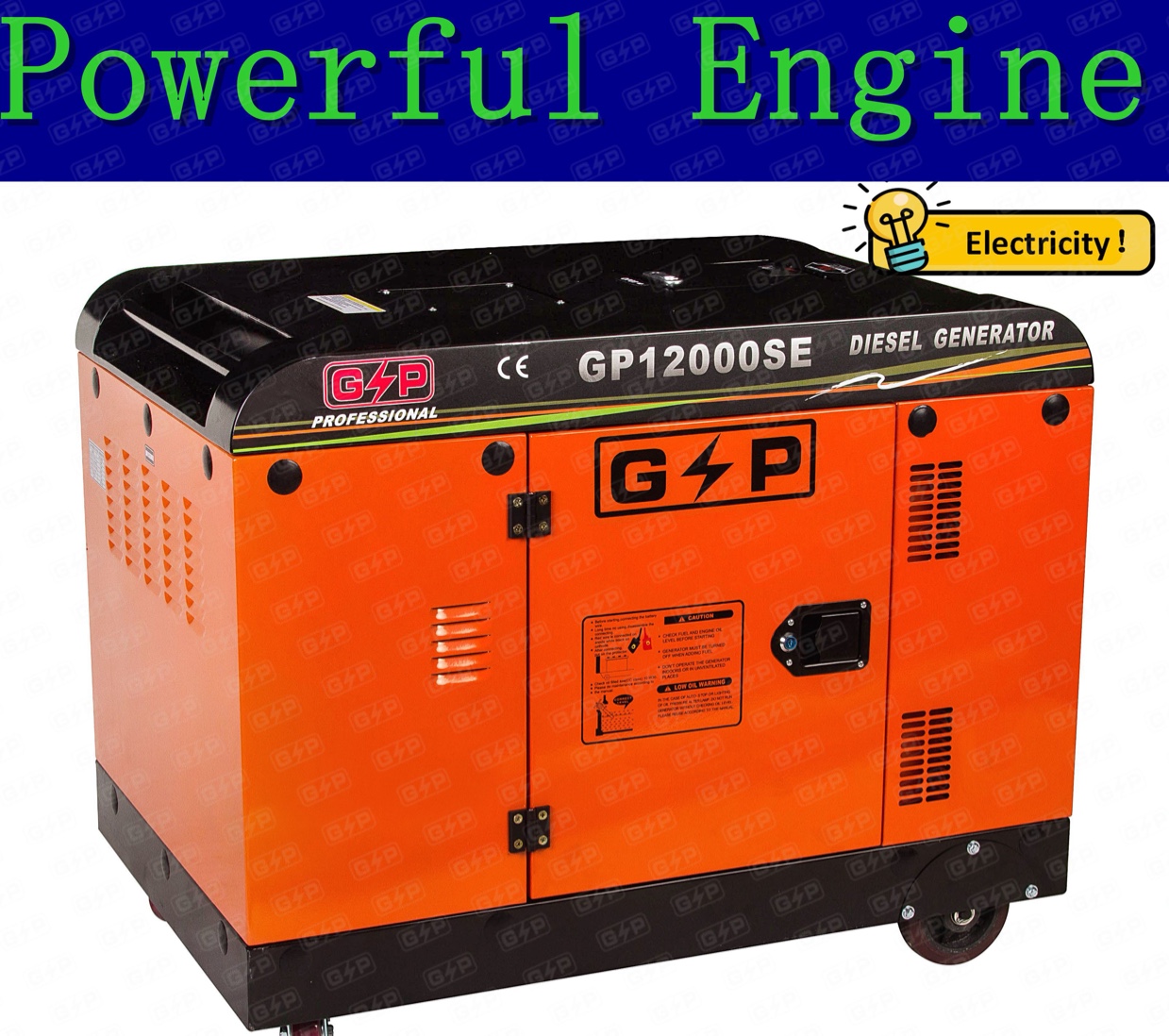 Silent type diesel 8.5KW generator set single-phase three-phase 220V / 380V / 50Hz details Picture