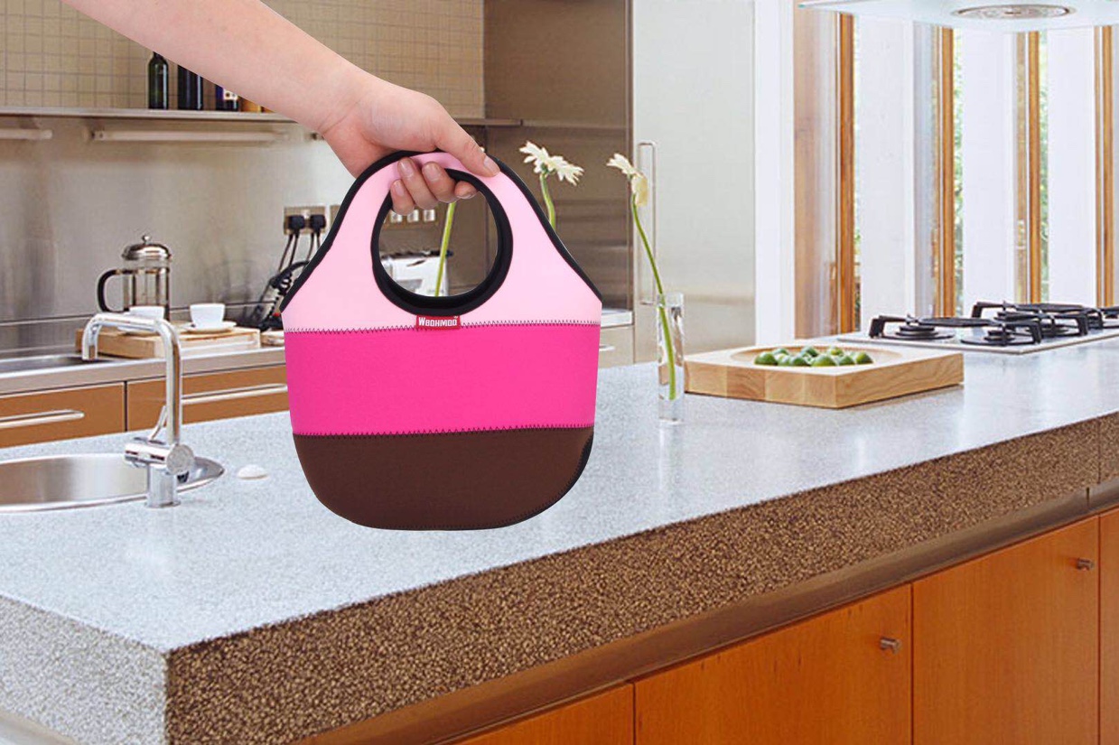 手包化妆包.涤纶面料加橡胶材质.29cm/29cm产品图