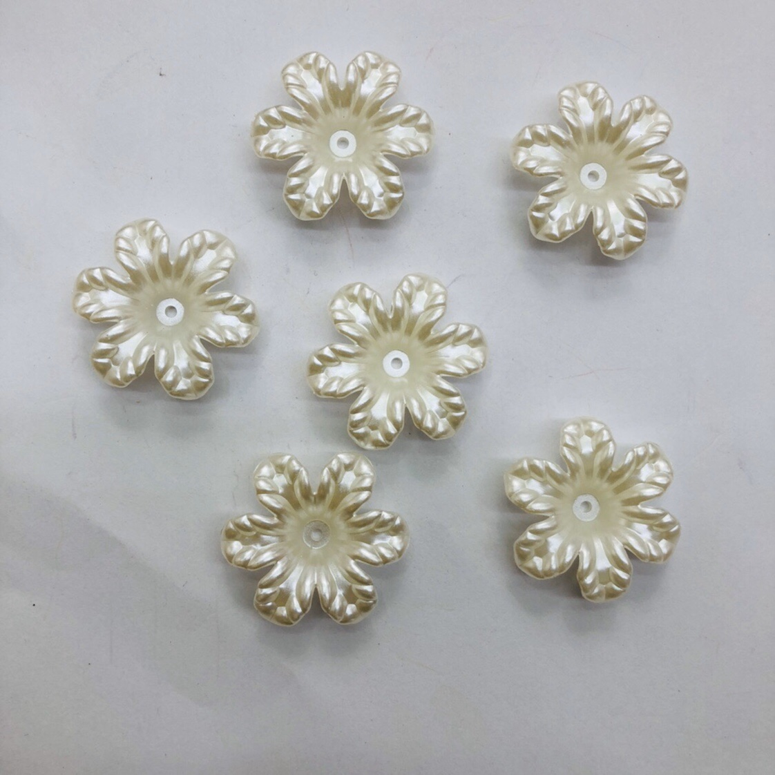 Factory direct abs imitation pearl ABS flower 170#28mm