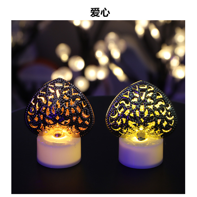 led new candle light love electronic wedding proposal small gift decoration scenery photo props full figure