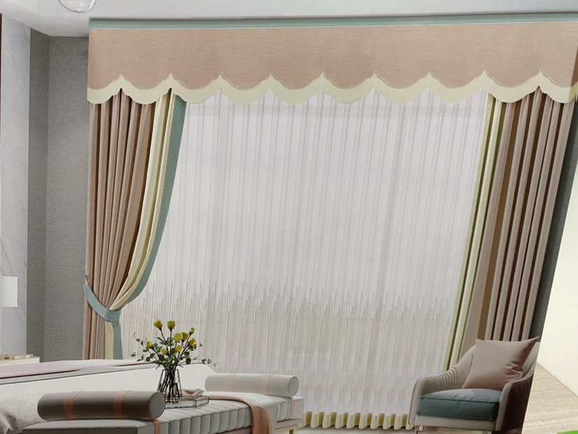 【 Haina 】 Light-blocking color-blocking single-color high-precision cotton and linen fabric -