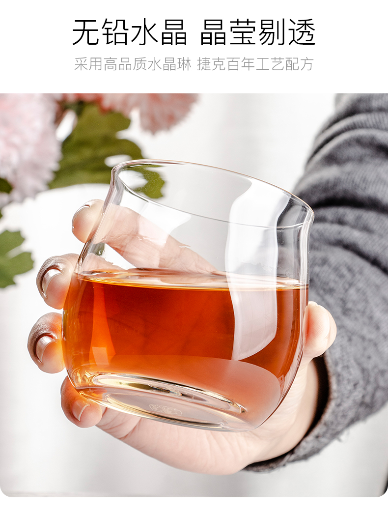 Bohemia Crystalex water juicemilkcrystal 莱克斯捷克无铅水晶玻璃杯水杯290ML详情3