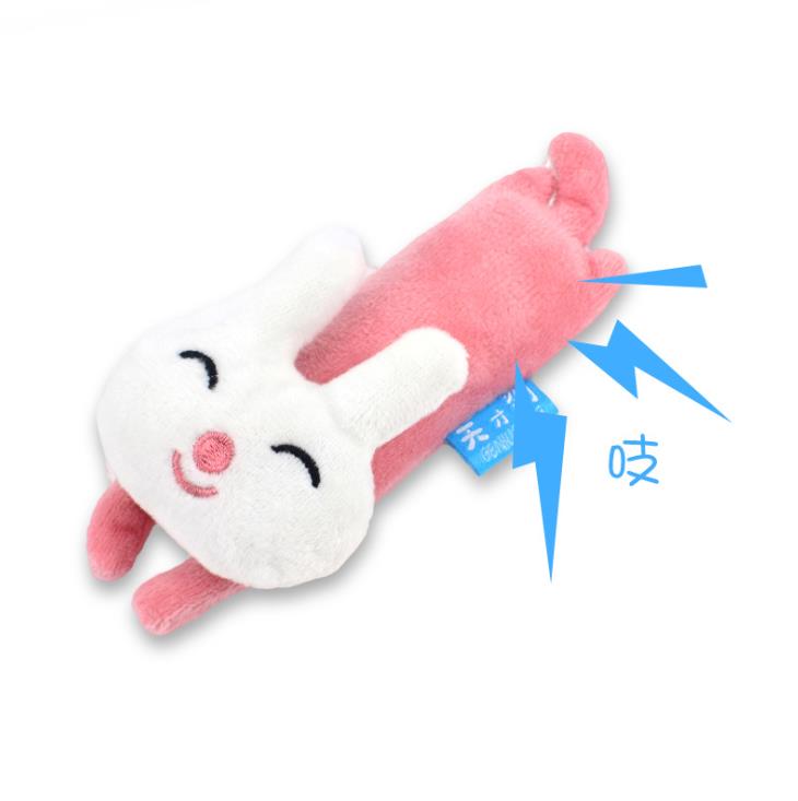 Feng Pei Genius dog cute puzzle pet plush toy cartoon animal plush bite resistant sound dog toy Item Picture