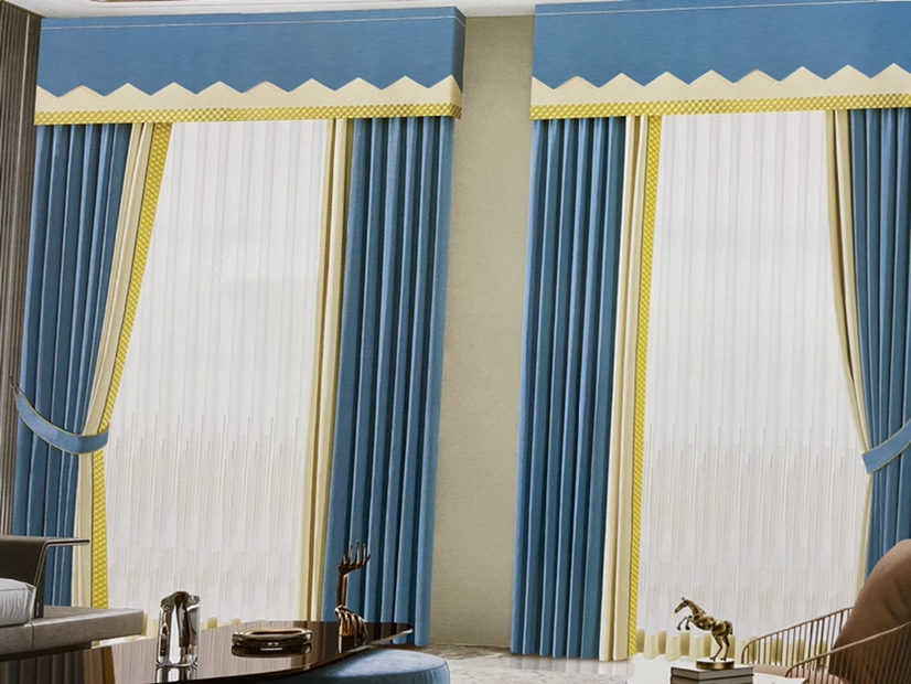 【 Haina 】 Light-blocking color-blocking single-color high-precision cotton and linen fabric - undefined