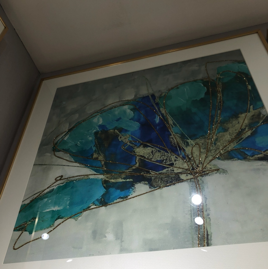 玄关画/装饰画/梅兰竹菊/装饰画简约/国风细节图