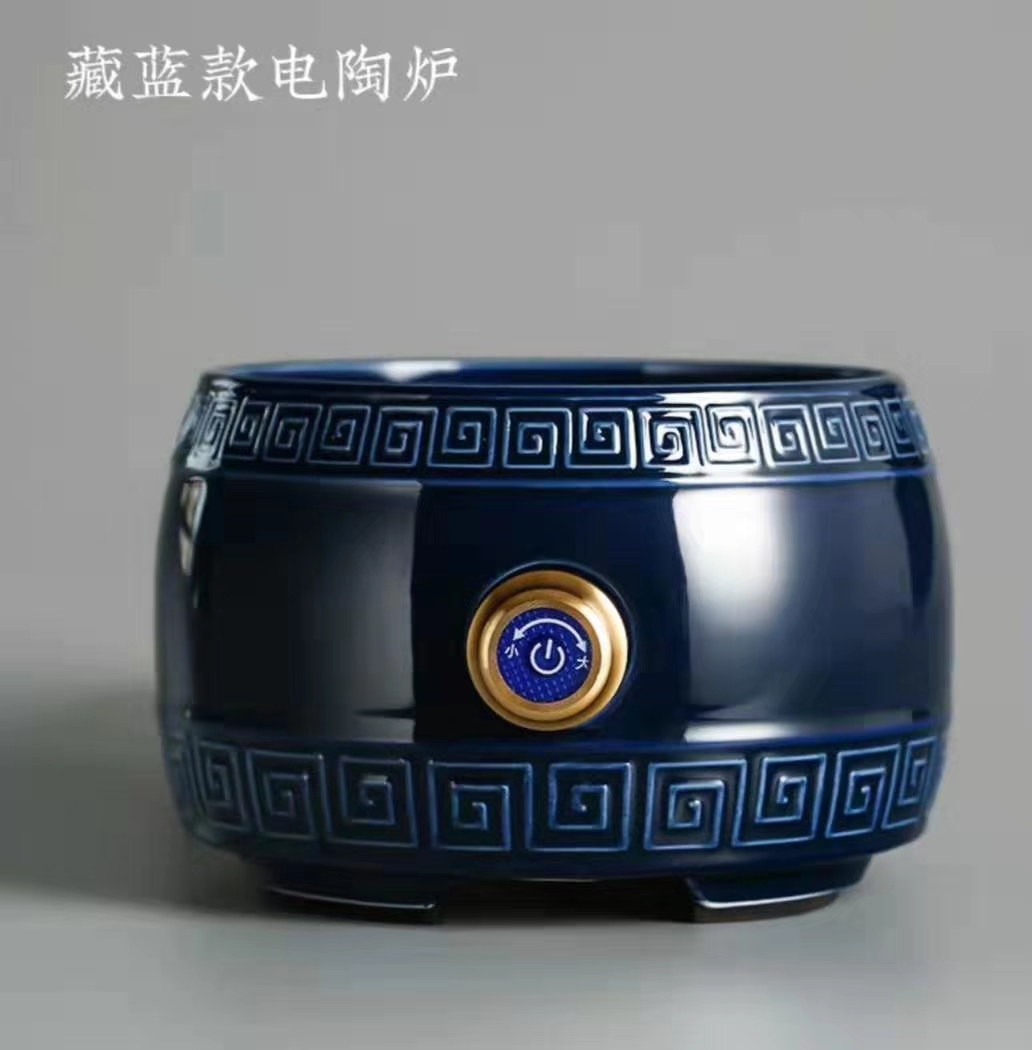 义乌好货 全自动静音电陶炉耐热玻璃壶煮茶套装详情图8