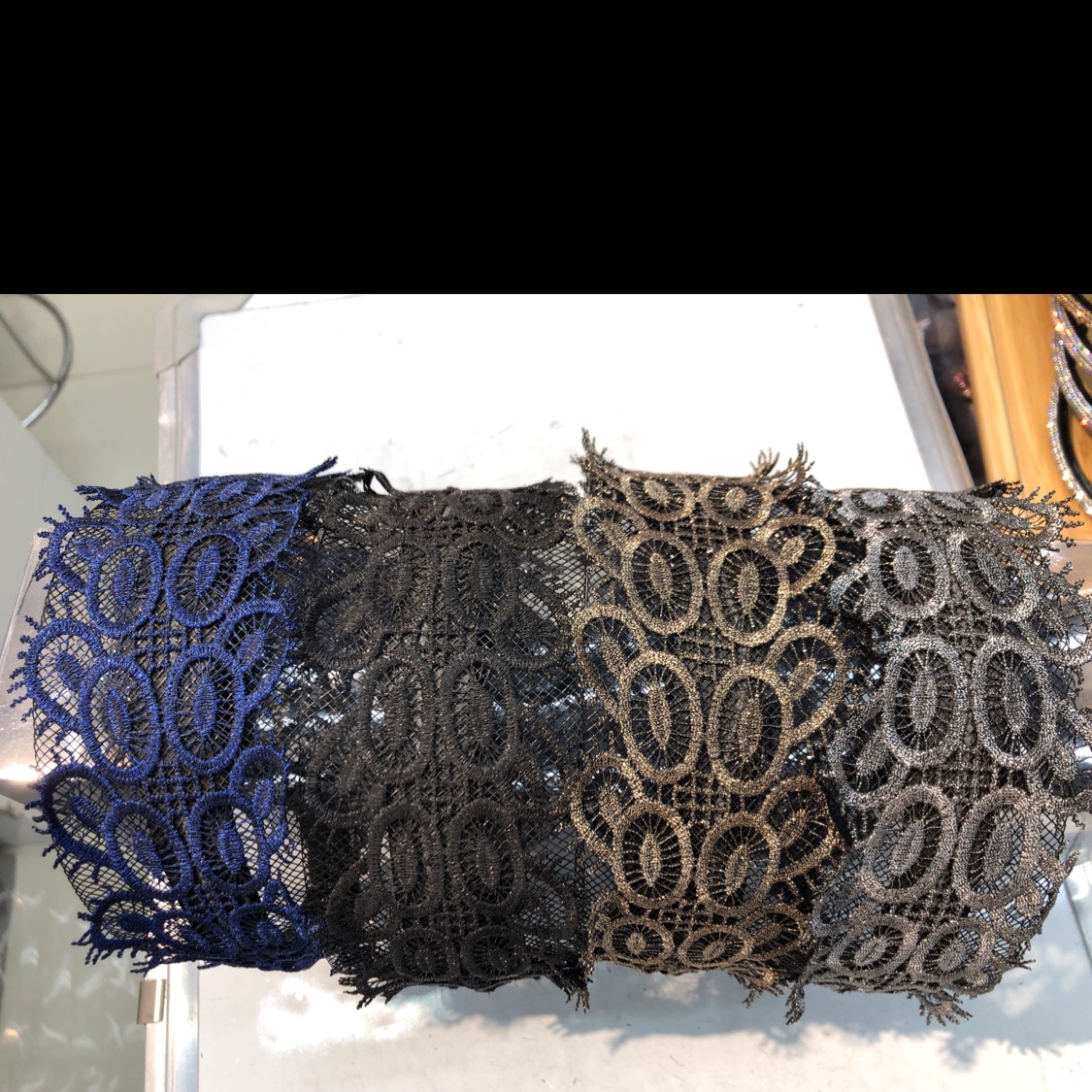 花边头扣新款女生日常束发头饰发圈女生打扮靓丽发夹发圈头饰