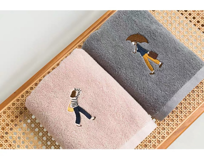 All-cotton encounter towel details Picture