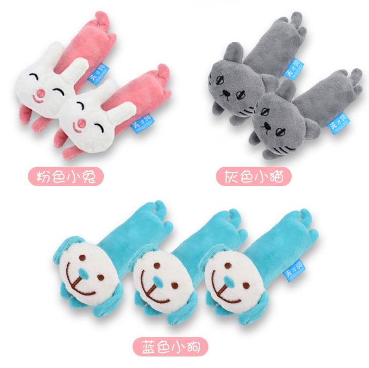 Feng Pei Genius dog cute puzzle pet plush toy cartoon animal plush bite resistant sound dog toy Specification drawing