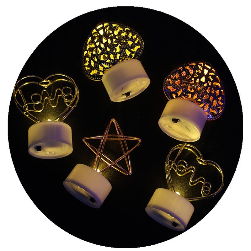 led new candle light love electronic wedding proposal small gift decoration scenery photo props Item Picture