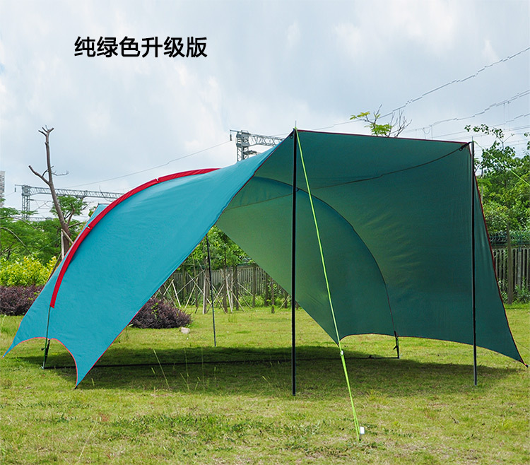 Outdoor super-large canopy tent, sunshade canopy, super-large camping tent, outdoor camping supplies and equipment detail image 5