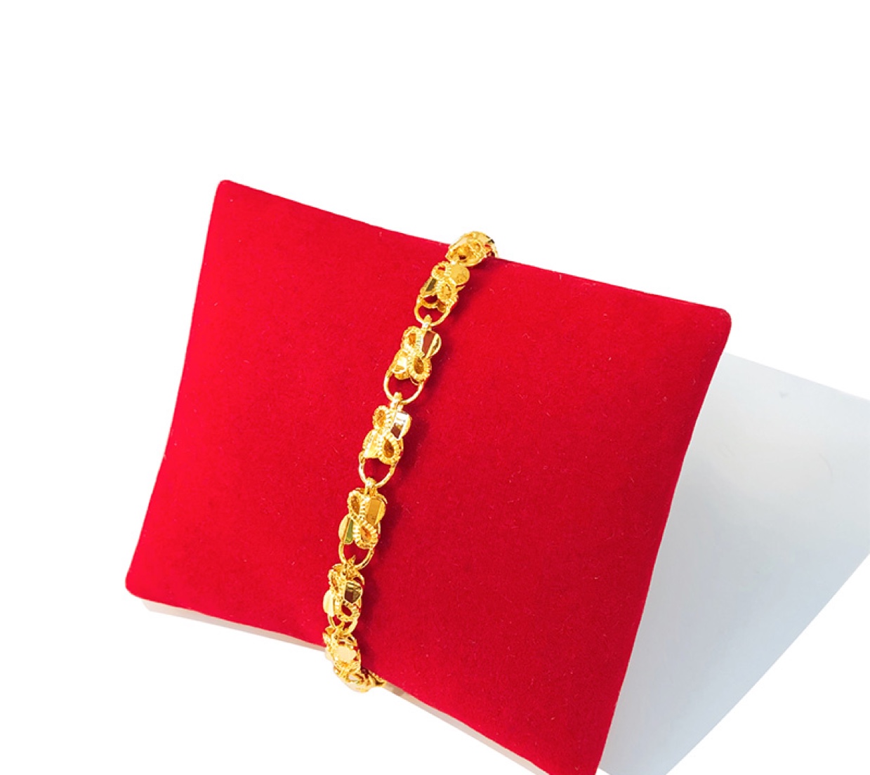 Gold bracelet female ancient tradition 24K plating gold chain for a long time does not fade thumbnail
