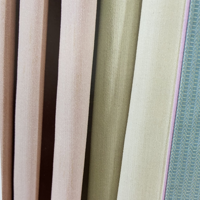 【 Haina 】 Light-blocking color-blocking single-color high-precision cotton and linen fabric - Application Scenario