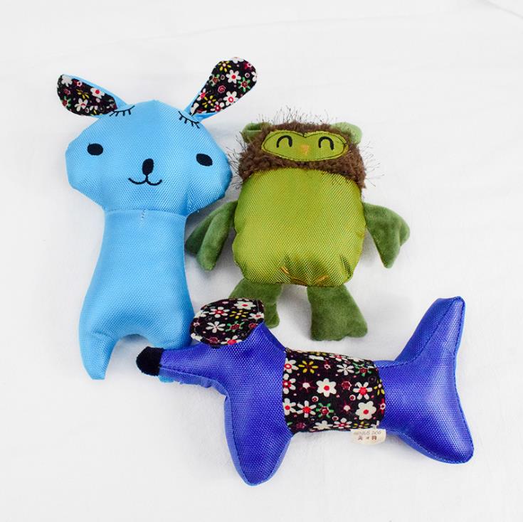 New Oxford cloth bite pet toy bite resistant sound dog toy dog toy manufacturers wholesale full figure