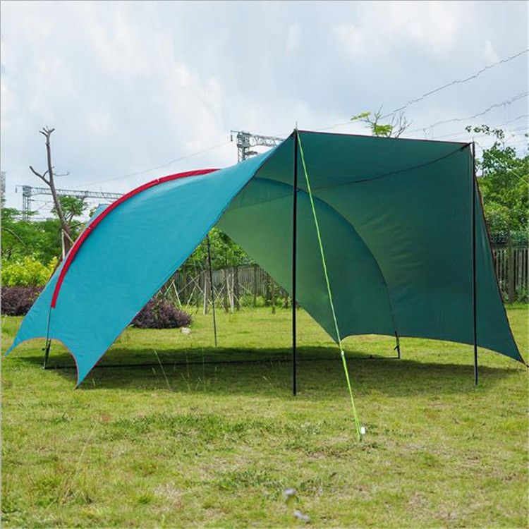 Outdoor super-large canopy tent, sunshade canopy, super-large camping tent, outdoor camping supplies and equipment details Picture
