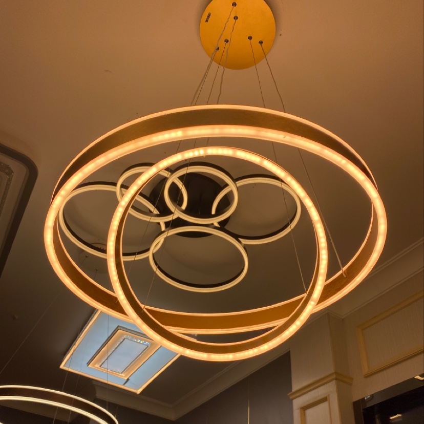 Dingju Premium Lighting Fixtures, Premium chandelier 133A0175, modern and light luxury living room lighting fixtures, elegant and simple lighting fixtures details Picture