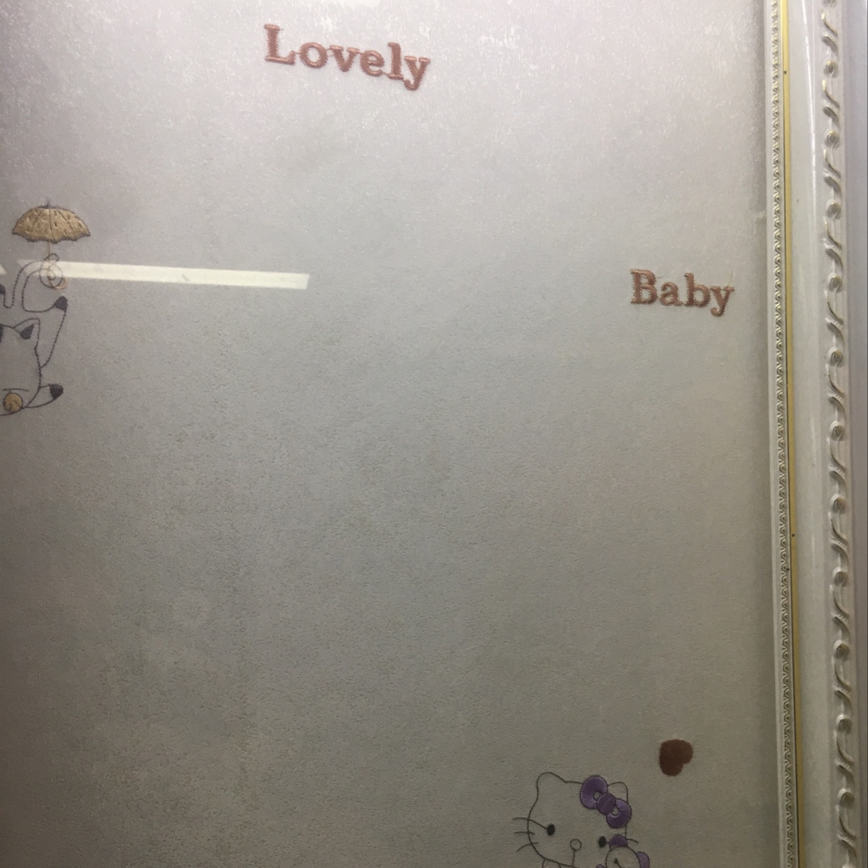 European-style new Chinese-style modern light luxury children's cartoon wall fabric Specification image