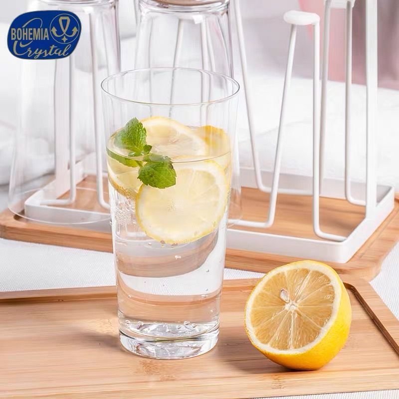 Czech imported lead-free crystal glass cups, water cups, Crytalex beverage cups, beer mugs 540, modern and simple household series Specification image