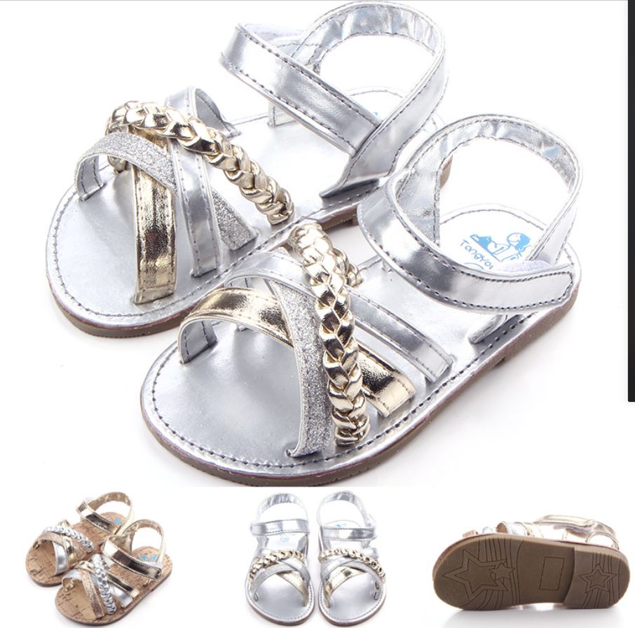 New and popular summer baby sandals, princess shoes, 0-1 year old baby shoes for wholesale trade