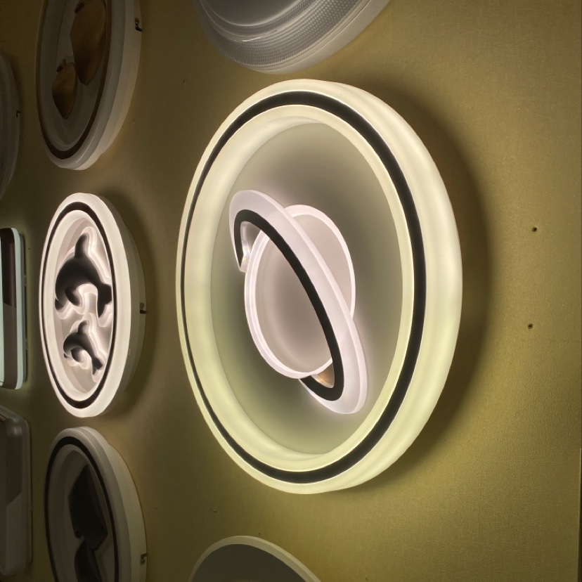 The ceiling lamp in the bedroom is simple and elegant with high illuminance Specification image