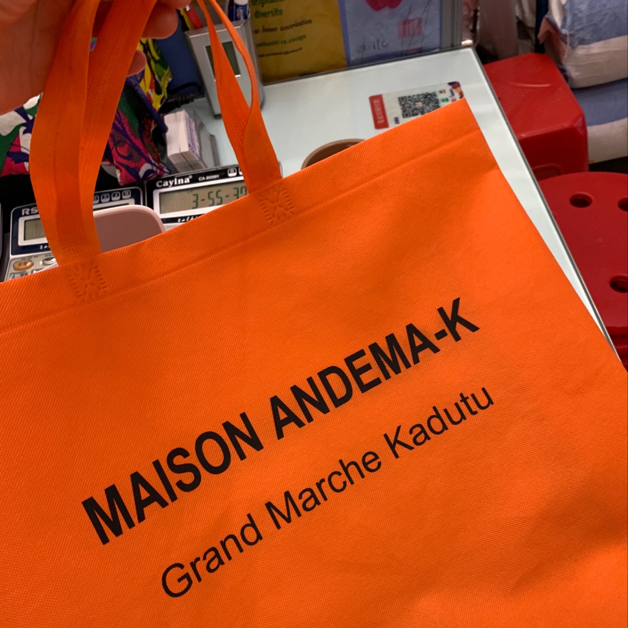 New material non-woven fabric handbag details Picture