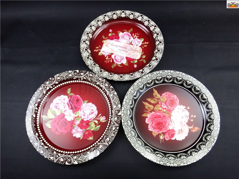 DF99866 Round Disc Round fruit plate Round pastry plate DF TRADING HOUSE