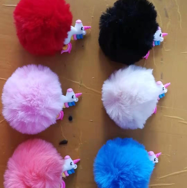 毛球挂件，可混色，混款细节图