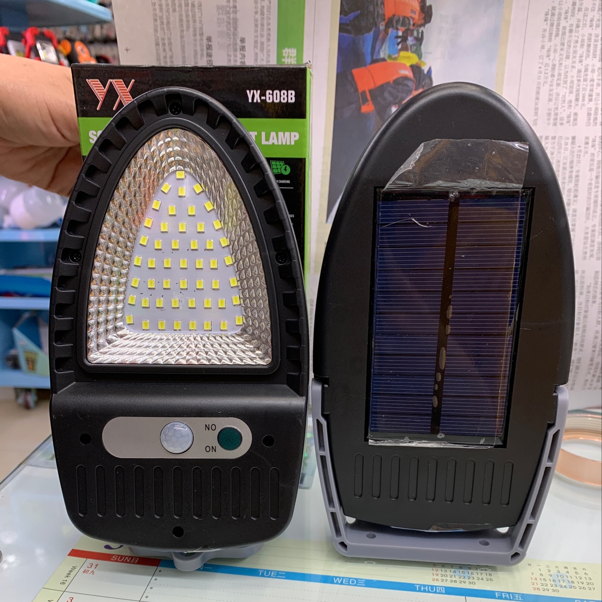 太阳能LED灯细节图