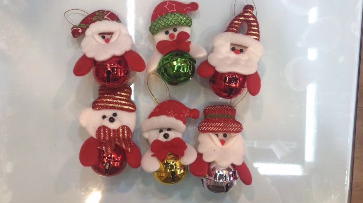 圣诞铃铛挂件图