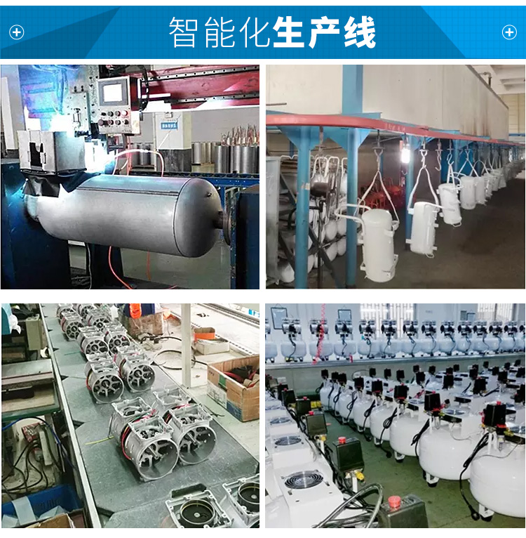 欧佩克静音空压机小型高压空气压缩机木工喷漆打气EX1500*4-160L详情图13