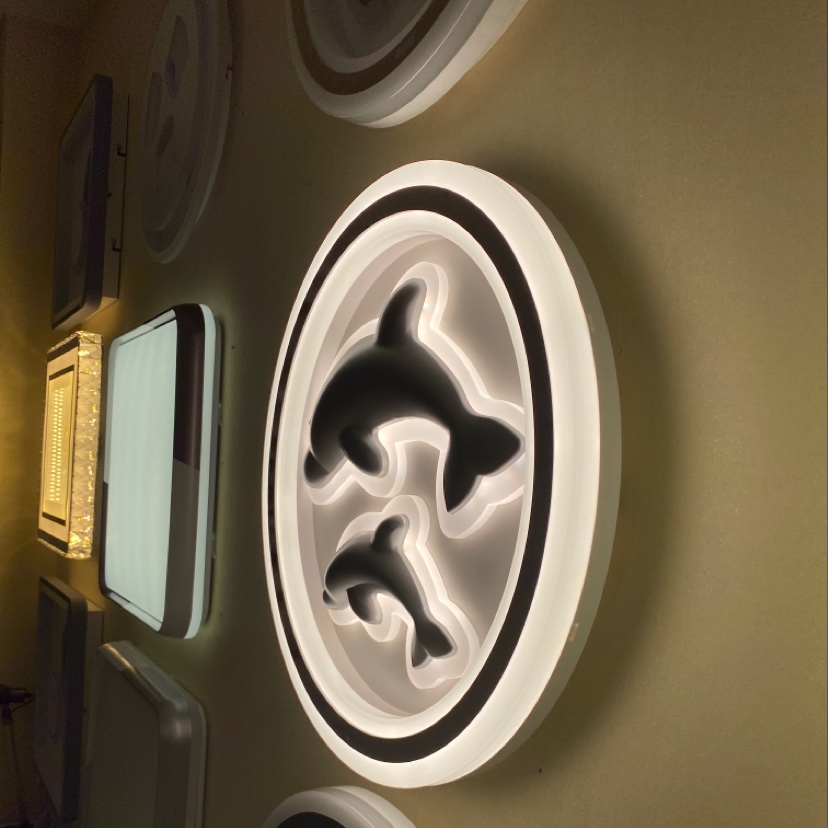 吸顶灯/网红灯/吸顶灯卧室灯/led顶灯/玫瑰台灯细节图