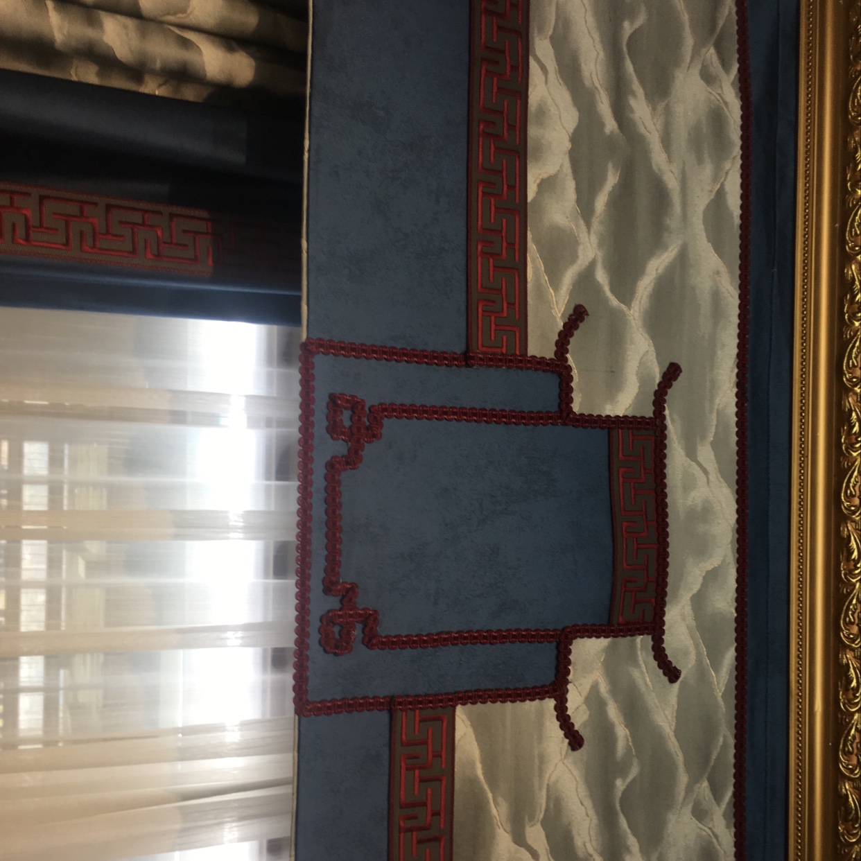 The new high-precision jacquard fabric with a new Chinese style is suitable for living rooms and study rooms details Picture