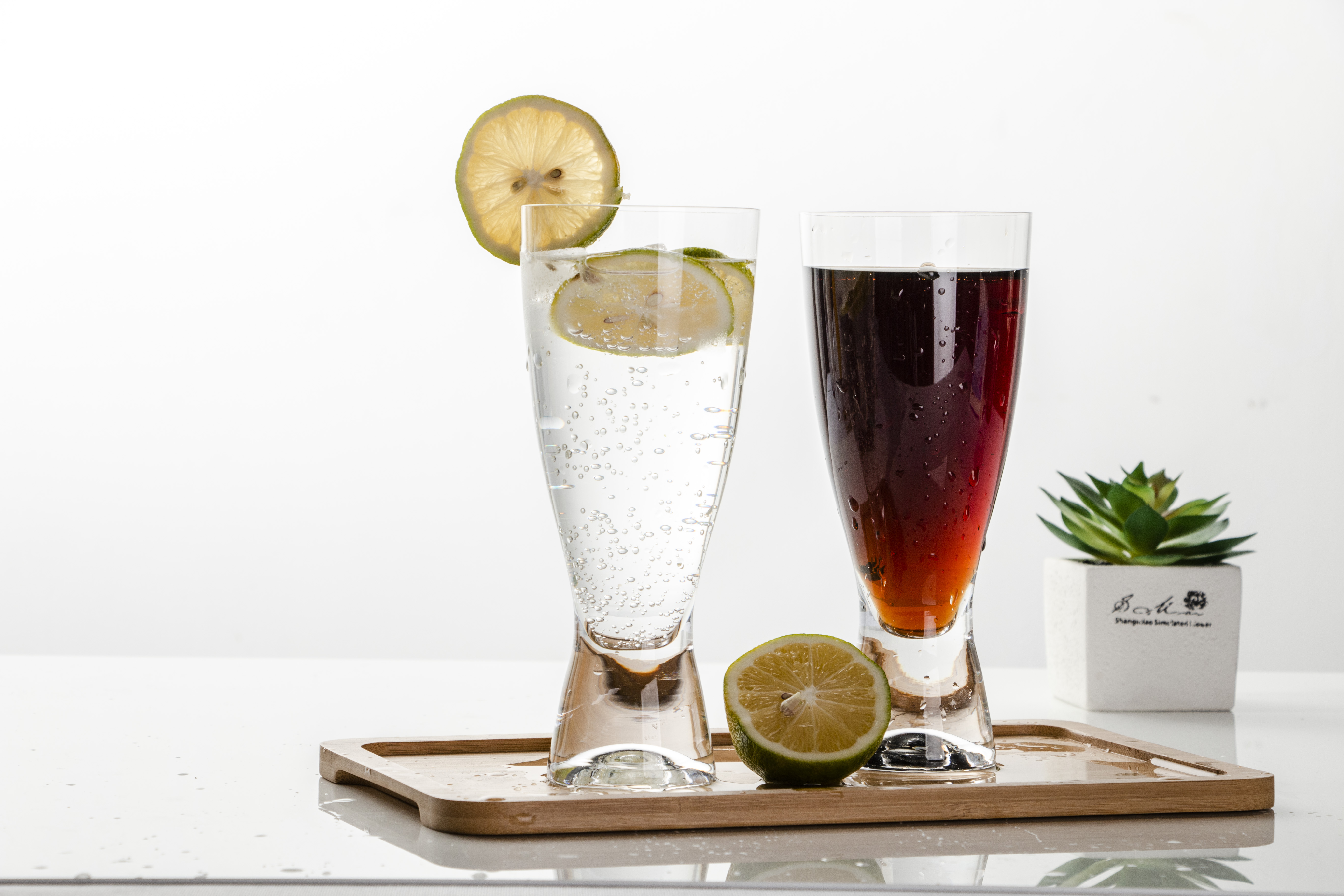 Crystalex imported lead-free crystal beer mugs from the Czech Republic, Senba Series 40427/320 pic 6