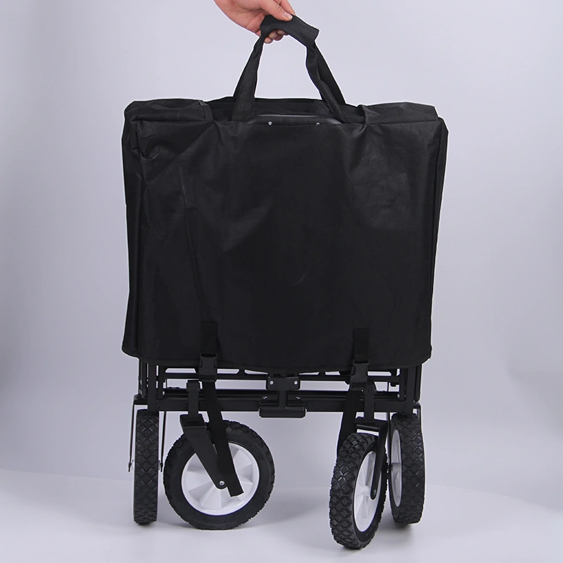 Beach portable cart, outdoor hand-pulled cart, and miscellaneous cart detail image 4