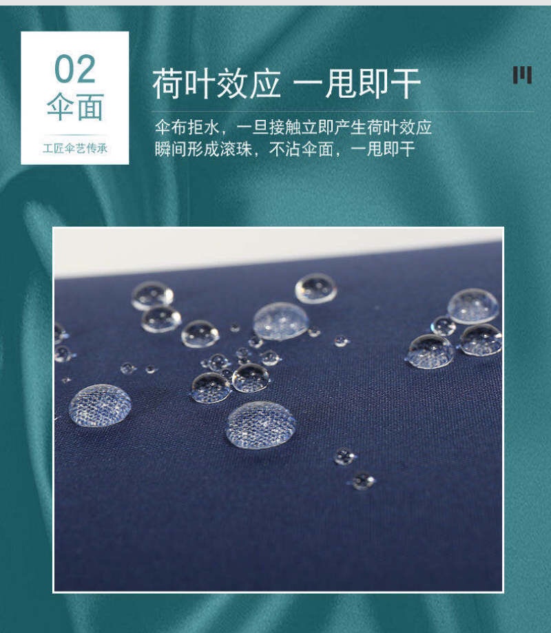 新款全自动素色黑胶晴雨伞折叠三折伞可定制广告logo防晒遮阳详情图9