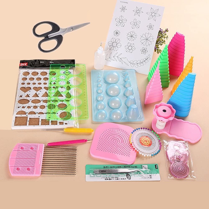 Yarn-paper tools set Yarn-paper tools, educational toys