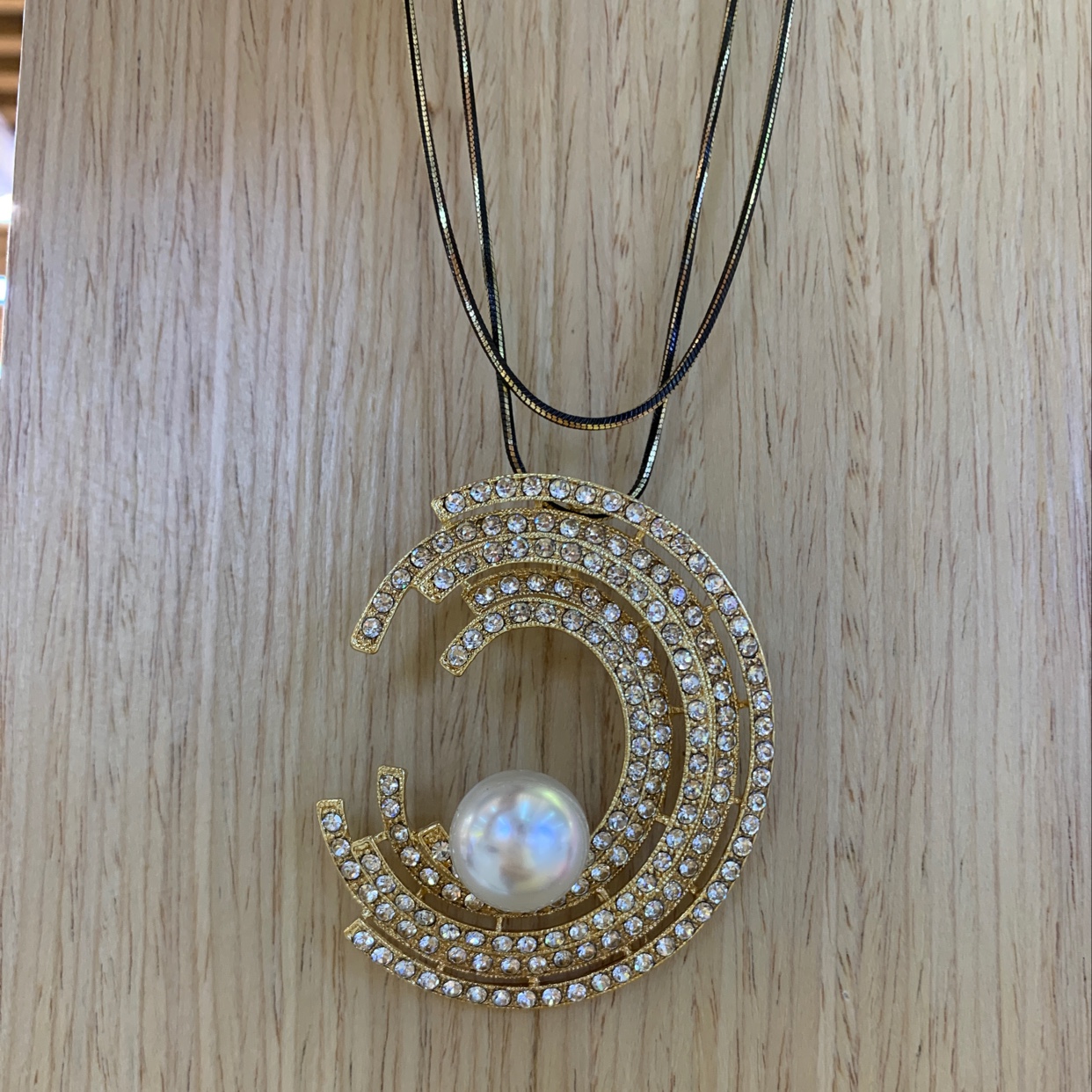 Korean alloy fashion pendant, necklace.