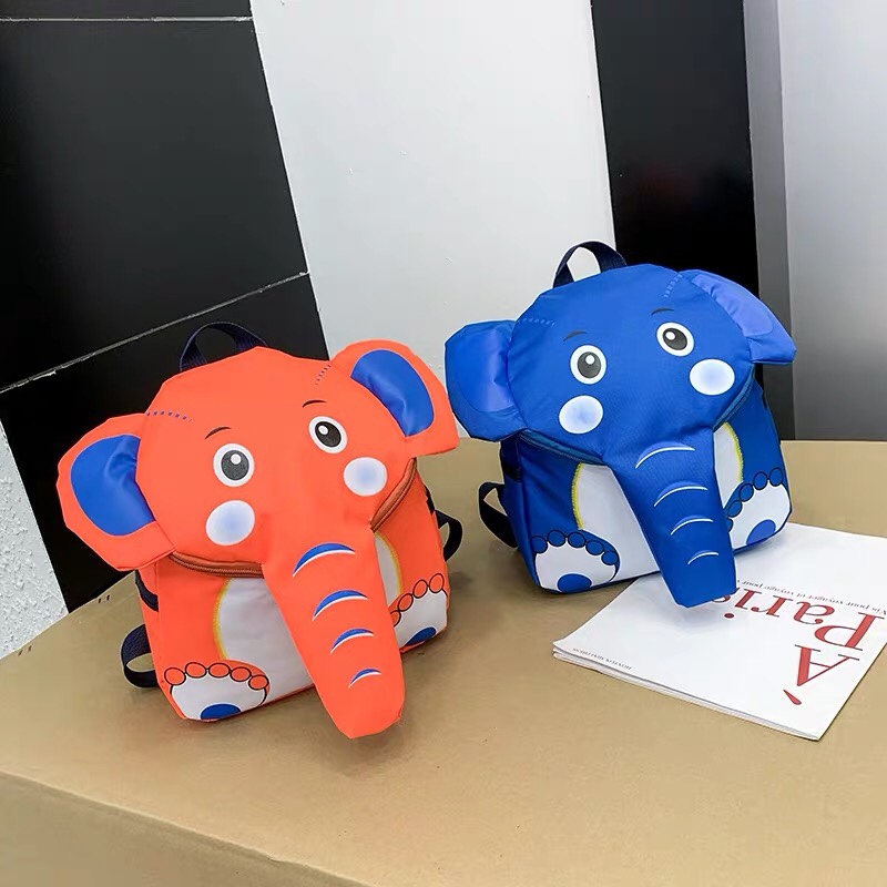 Canvas elephant backpack