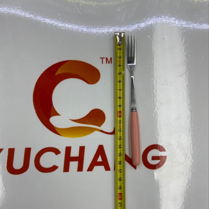 仿陶瓷多色不锈钢刀叉勺大勺小勺冰勺水果叉详情图6