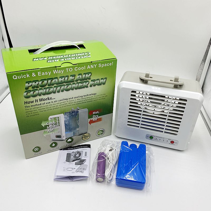Long root electric tube new desktop mute air conditioning fan thumbnail