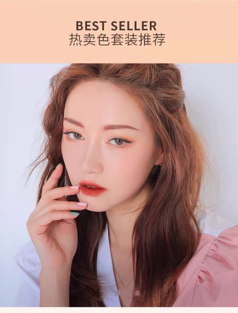 Matte Lip Glaze Schoolgirl Mist Soft Mist Dye Lip Liquid Lip Gloss Lip Gloss Lipstick Long-Lasting Whitening Moisturizing Moisture details Picture