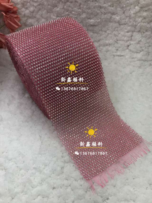 2021网红服装手工制作渔网口罩专用辅料钻饰配件产品图